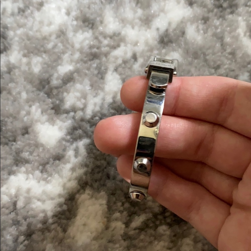 Michael Kors Sterling Silver Stud Bracelet